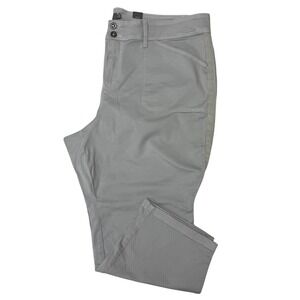 Torrid Womens Plus‎ Size Stretch Gray Capri Pants Size 26
